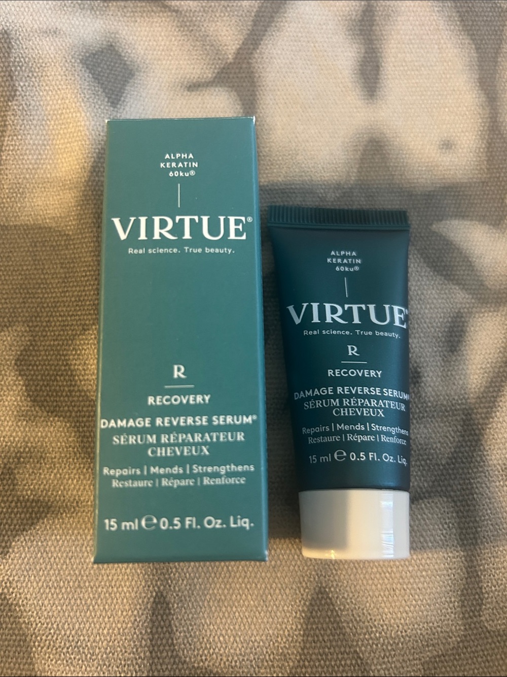 Virtue🎀1-Mini Damage Reverse Serum 15ml / Made in USA / Sealed / NIB